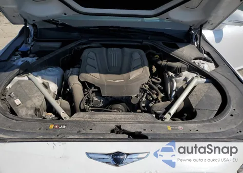 2018 Genesis G90 Premium z USA, uszkodzony, nr VIN KMHG34JA6JU039685